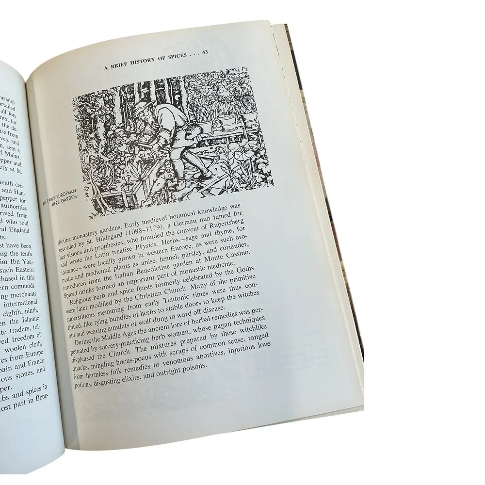 The Book of Spices Frederic Rosengarten Jr‎ 1969 Hardcover Illustrated Reference